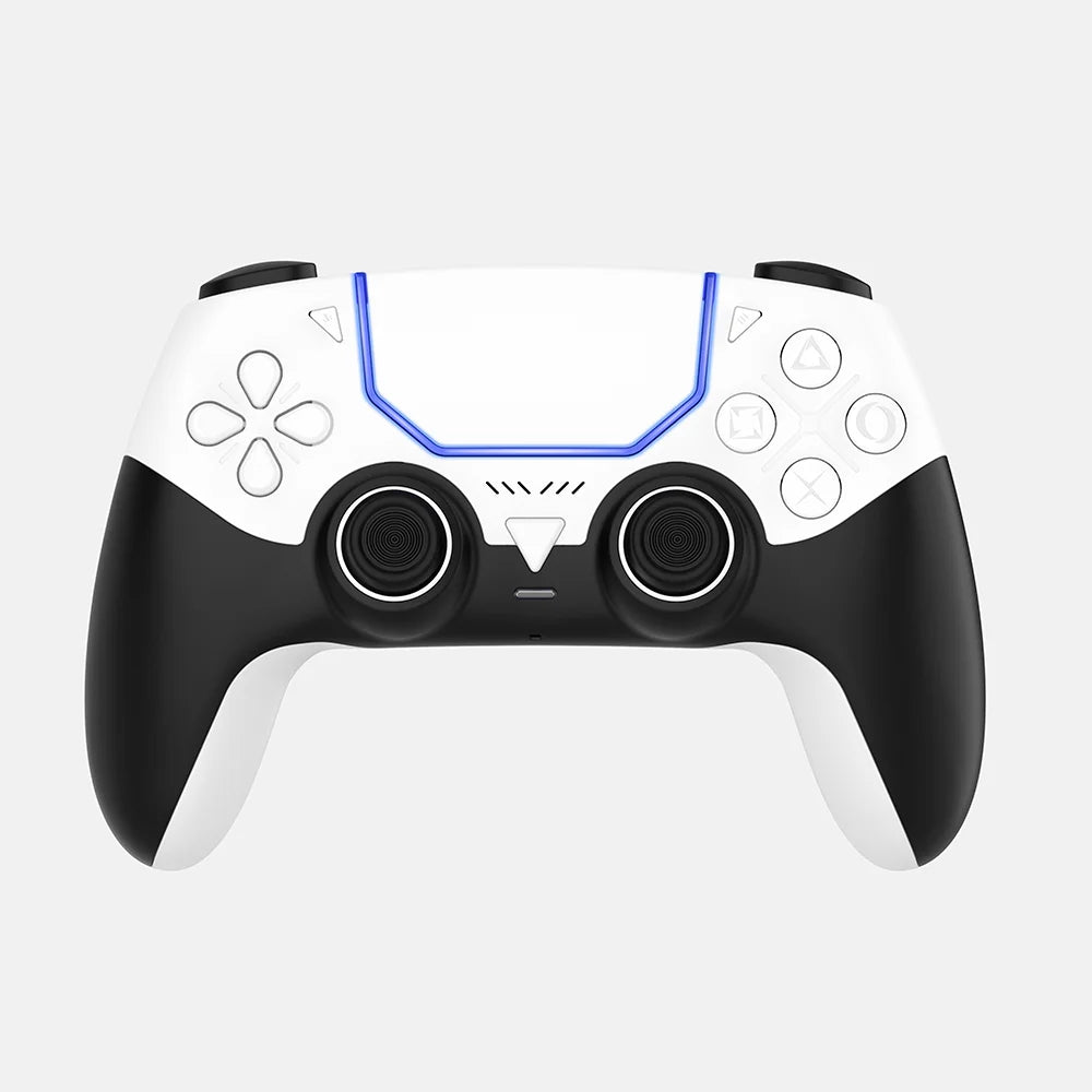 Wireless Gaming Controller for Ps5/Pc/Steam Deck  Effect Marco Dual Vibration 6-Axis Motion Contro Gamepad with Speaker