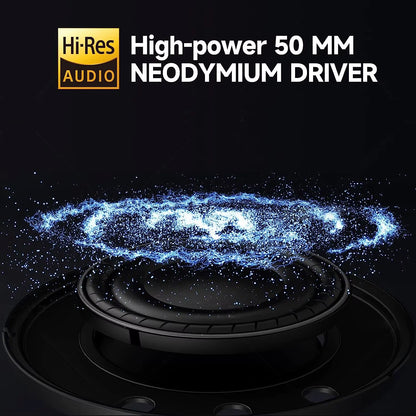 Professional DJ Headphones over Ear Studio Monitor Headset with Microphone HIFI Wired Bass Gaming Headset for Phone