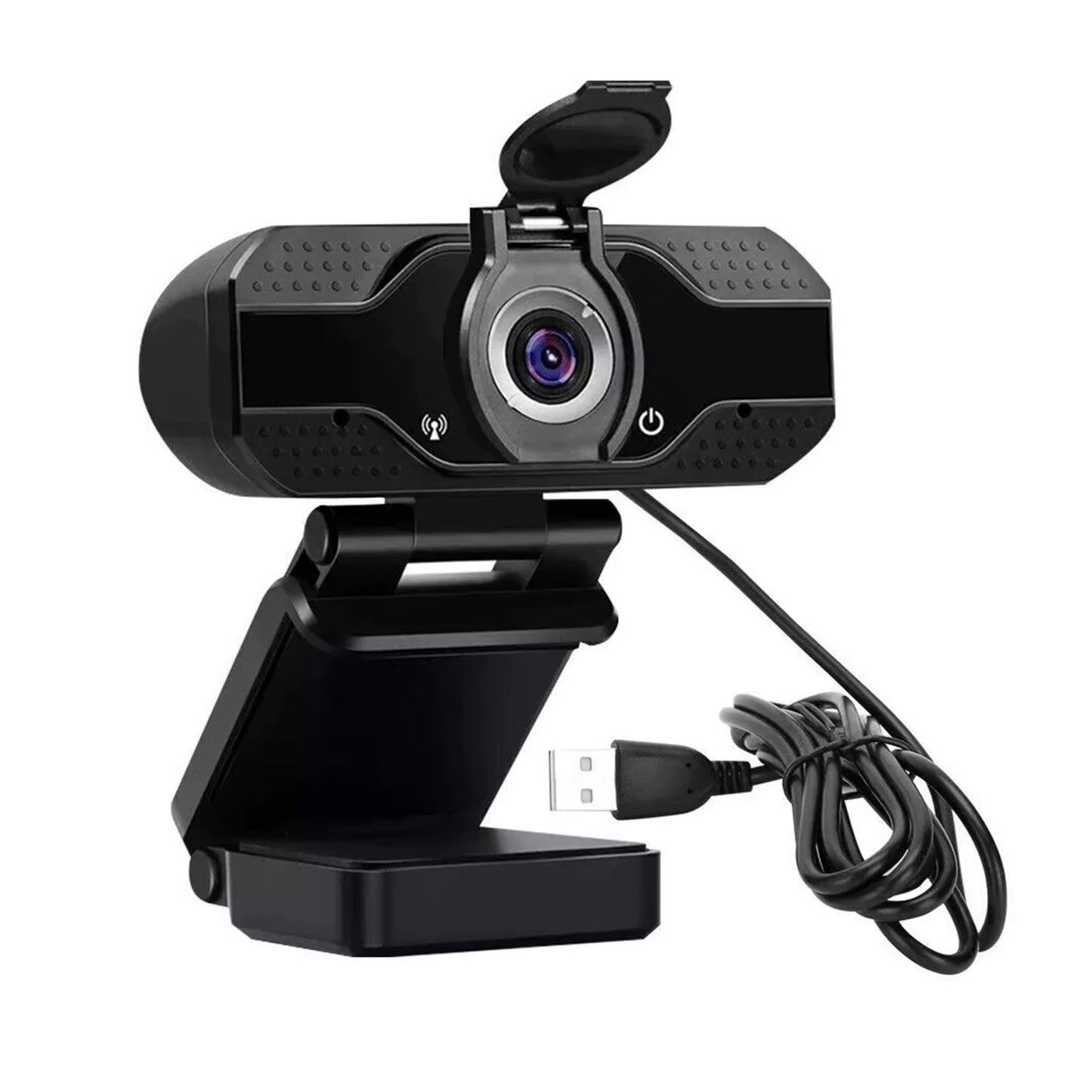 1080P Full HD Web Camera Manual Focus Computer Camera with Universal Clips Fits Laptops Desktops Monitors Webcam with Microphone