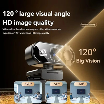 Q27 4K Webcam 2K Autofocus Streaming Web Cam 1080P Full HD Video Camera with Microphone for PC Laptop for Home-Office 2026