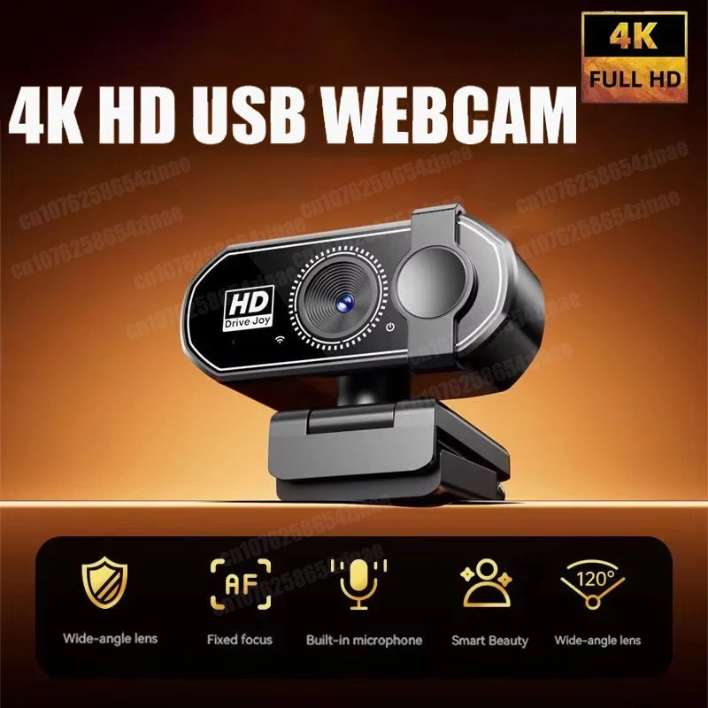Q27 4K Webcam 2K Autofocus Streaming Web Cam 1080P Full HD Video Camera with Microphone for PC Laptop for Home-Office 2026