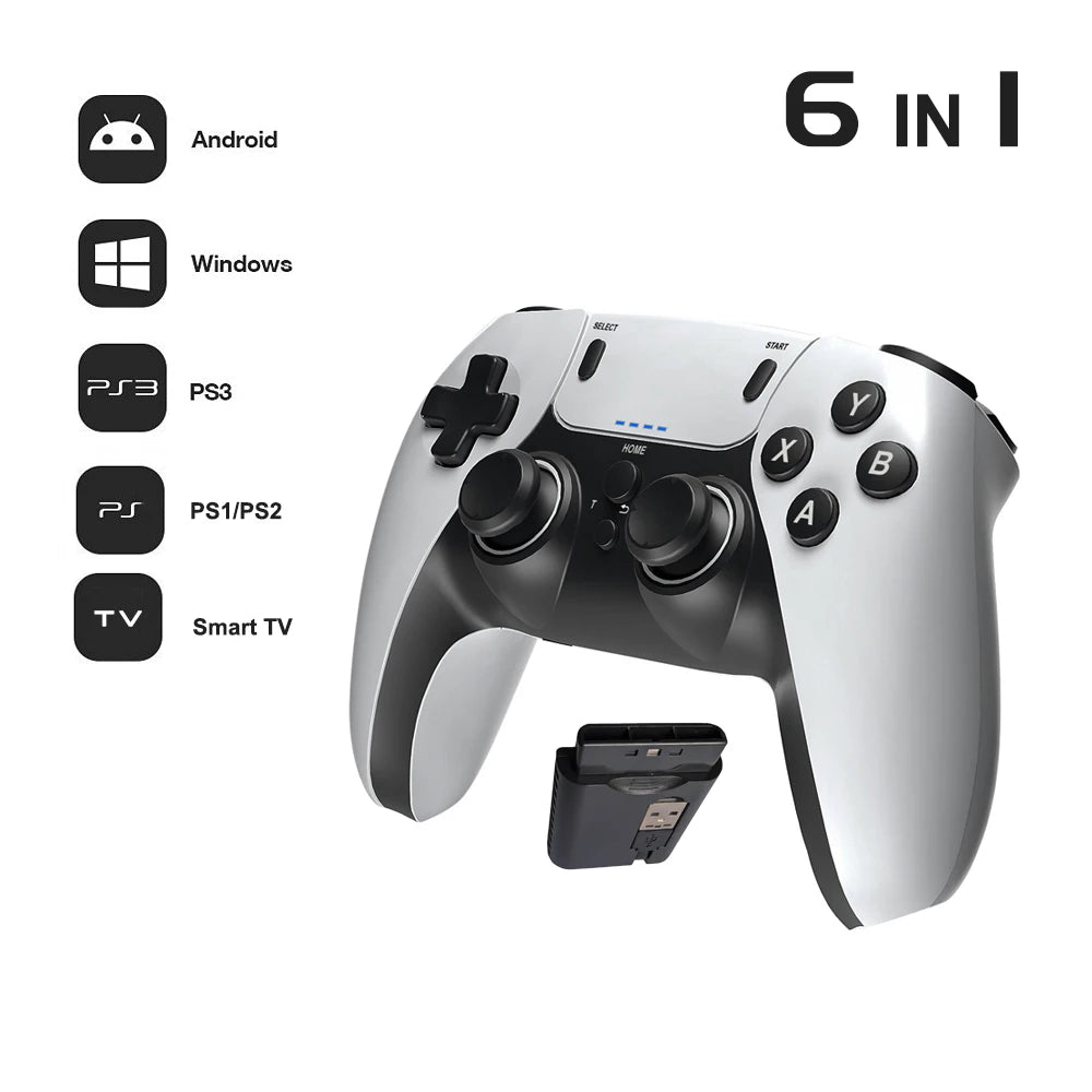 Wireless Gaming Controller for PS1 PS2 PS3 PC Android Wireless Controller Video Game Handheld Game Console Entertainment Gamepad