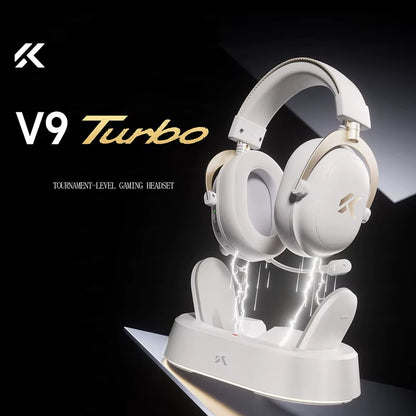 MCHOSE V9 Turbo Wireless Charging Gaming Headset Over-Ear Four-Mode with Microphone Professional Esports Headphones